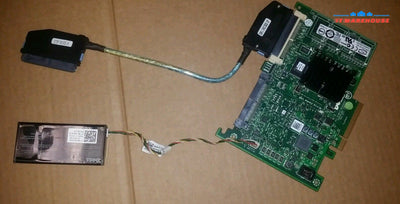 Dell H726F Perc 6I Sas Pcie Raid Controller Card W/ Cables & Battery