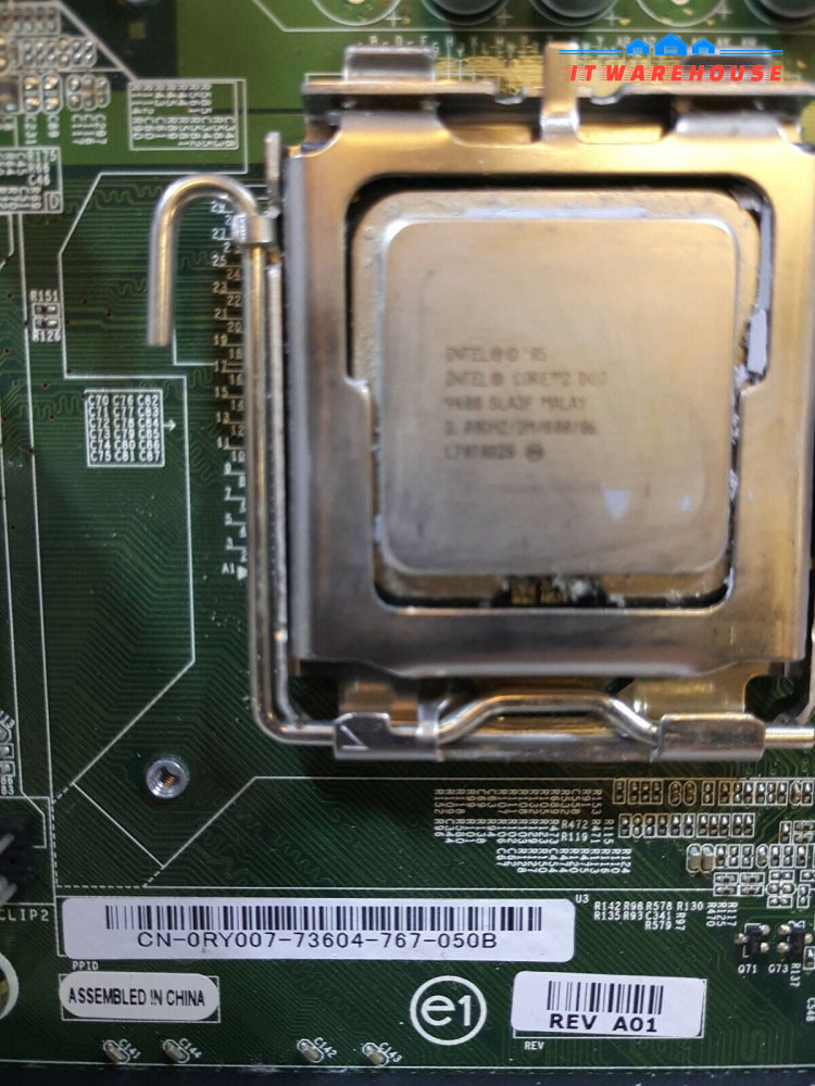 - Dell Inspiron 530 Vostro 200 Motherbaord RY007 0RY007 w/C2D 4400 CPU