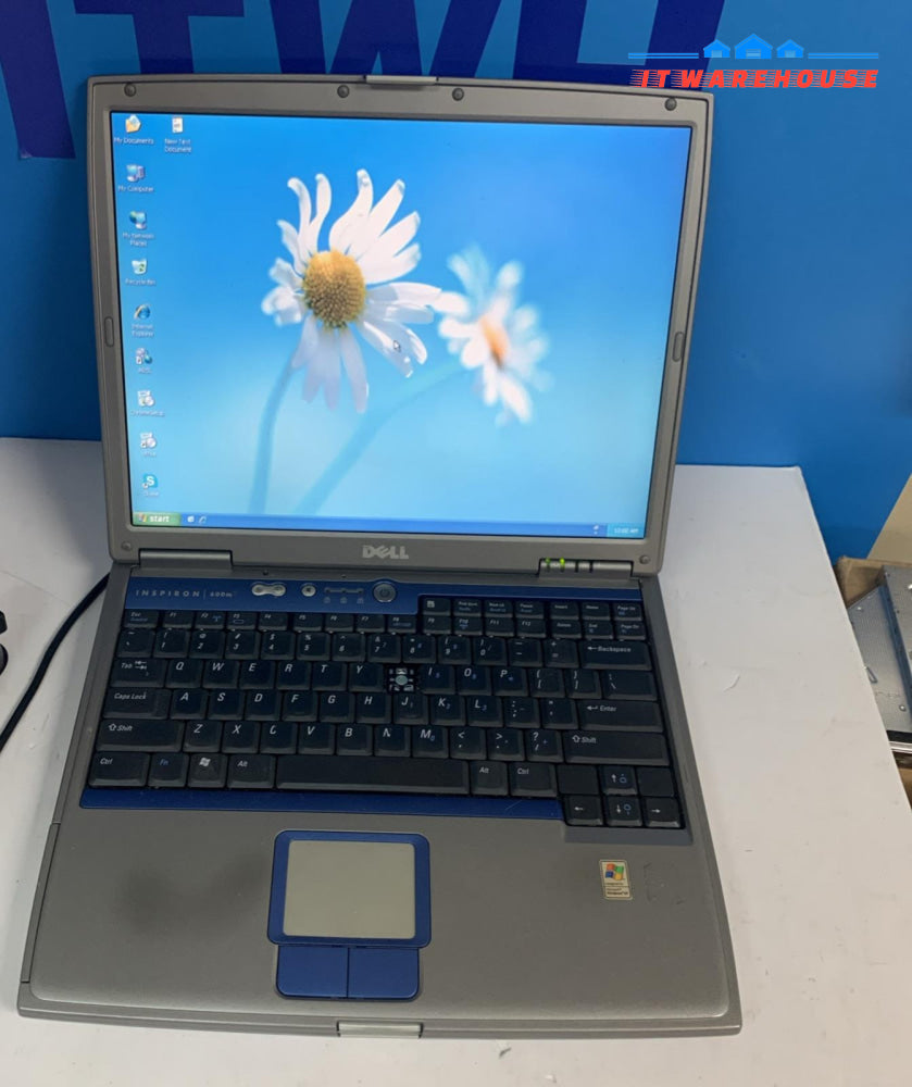 Dell Inspiron 600M Laptop 1.3GHZ 640MB 120GB Windows XP Pro SP3