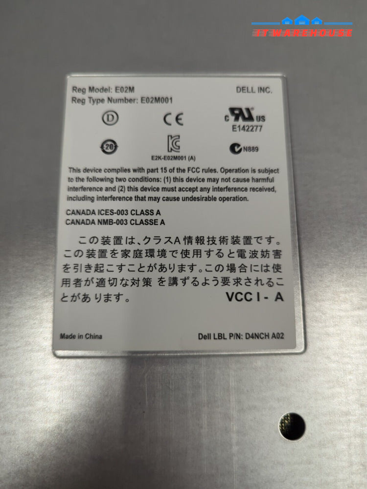 Dell N98MP E02M001 SAS PowerVault MD32 Series Storage Array Raid Controller