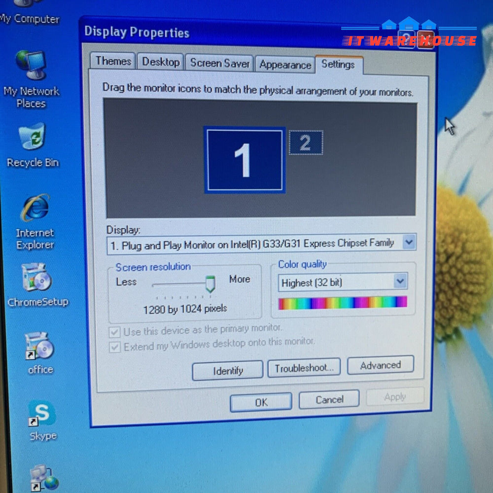 Dell Optiplex 330 C2D E4600 2GB 500GB Windows XP SP3