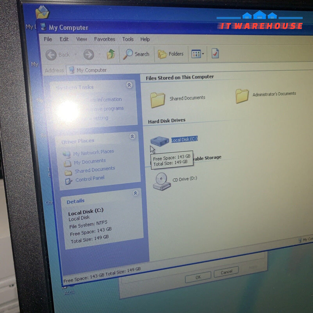 Dell OptiPlex 755 Desktop Intel C2D 6500 CPU / 2GB RAM / 160G HDD / Windows XP