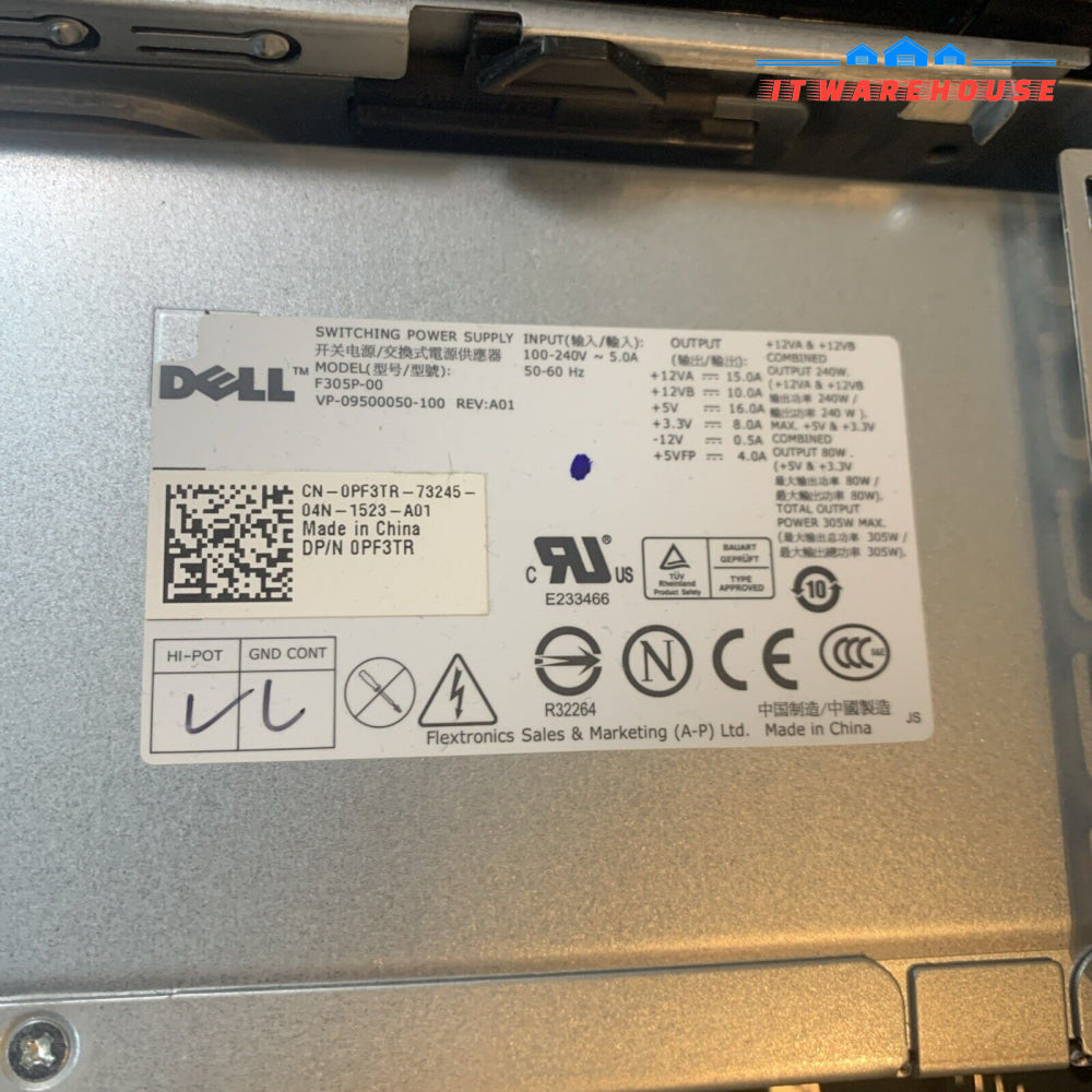 Dell OptiPlex 780 Desktop Intel C2D E7500 CPU / 4GB RAM / 250GB HD/ Win XP SP3