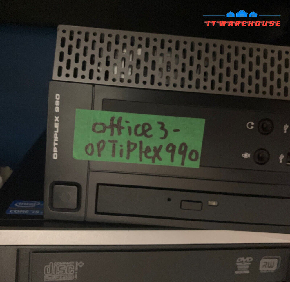 Dell Optiplex 990 D03S Sff Desktop Intel I5-2500 Cpu / 4Gb Ram 1Tb Hdd Xp ~