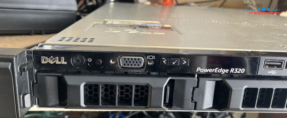 Dell Poweredge R320 Server Xeon E5-2420 V2 / 32Gb Ram 1X Psu With Hdd Caddy~