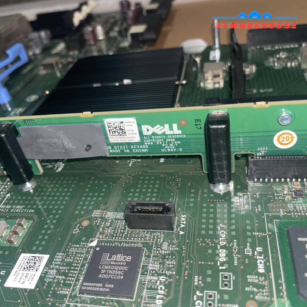 DELL PowerEdge R610 II Server Mother Board DP/N 0F0XJ6 F0XJ6 w/ X5650 2.66ghz