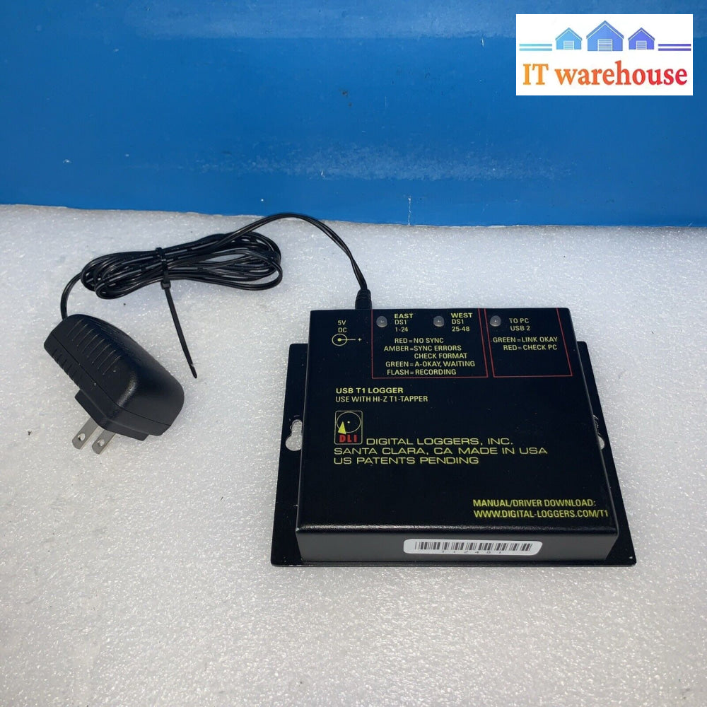 Digital Loggers Usb T1 Audio Logger Use With Hi-Z T1-Tapper (Unknown)