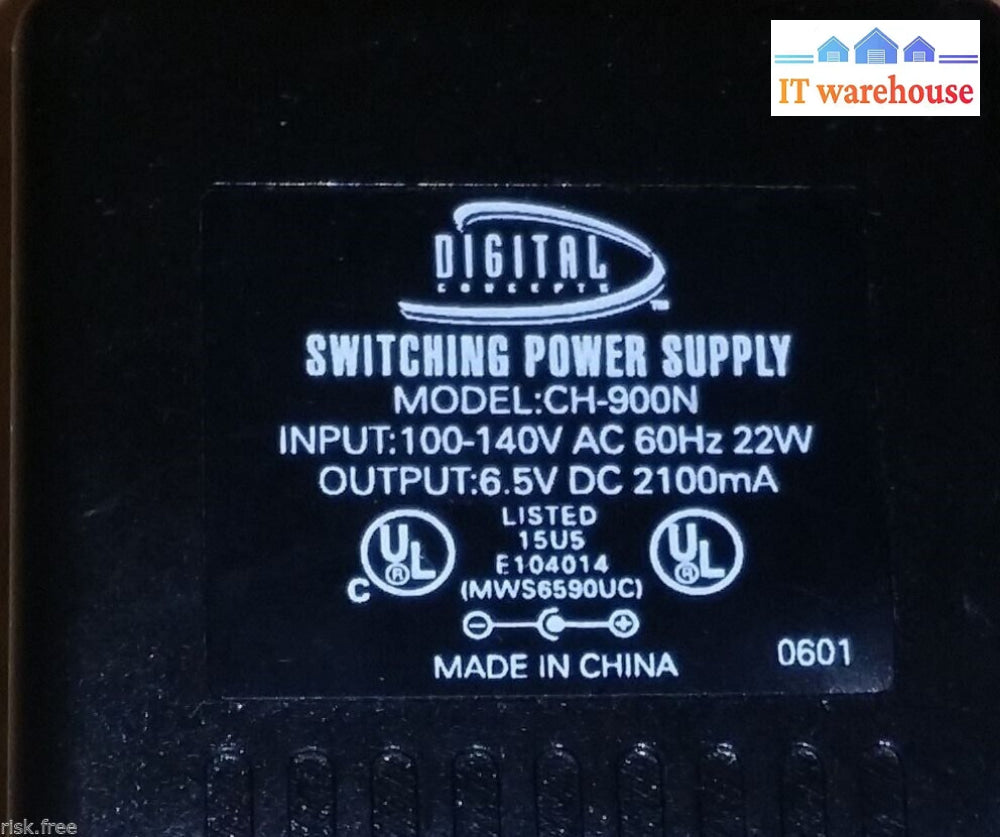 Digital Switching Power Supply Model: Ch-900N Adapter
