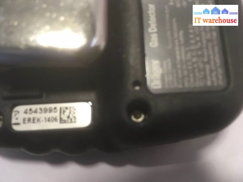 DRAGER PAC 3500 CO GAS Detector AS IS