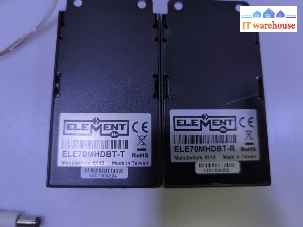 - Element Ele70Mhdbt-T/Ele70Mhdbt-R Hdmi&Ir Cat5 Hdmi Extender