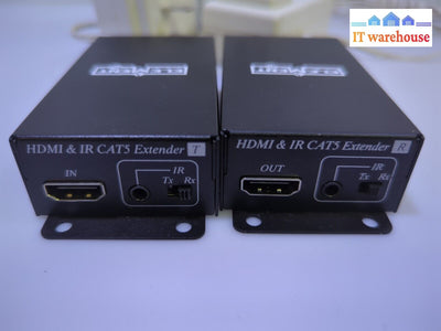 - Element Ele70Mhdbt-T/Ele70Mhdbt-R Hdmi&Ir Cat5 Hdmi Extender