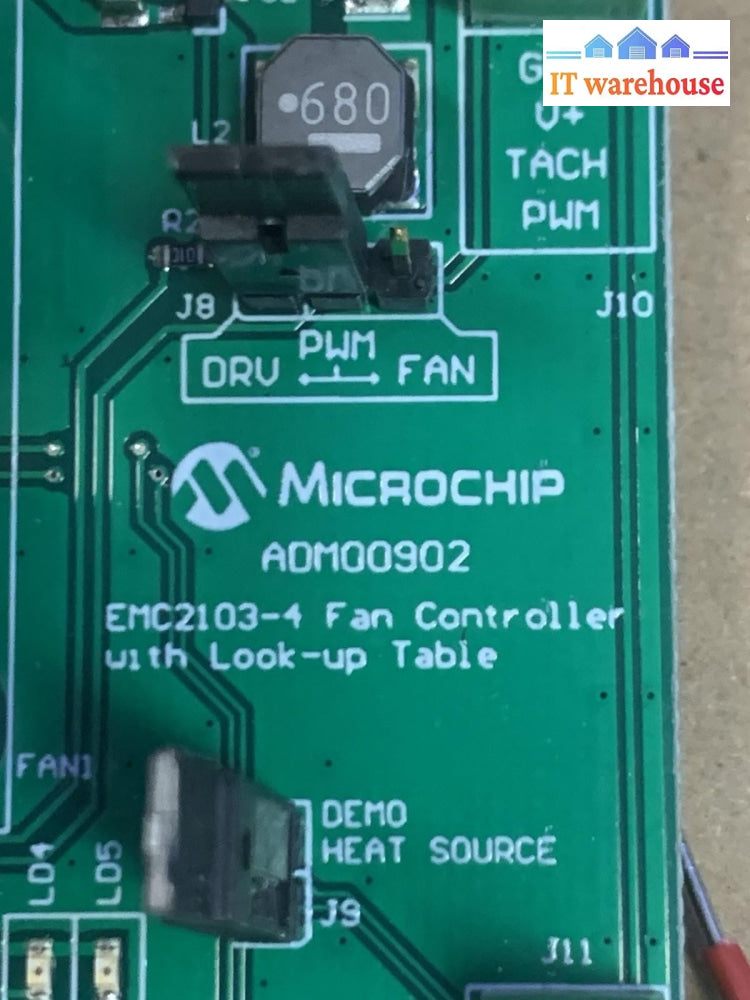 EMC2103-4 FAN CONTROLLER ADM00902 WITH LOOK-UP TABLE.