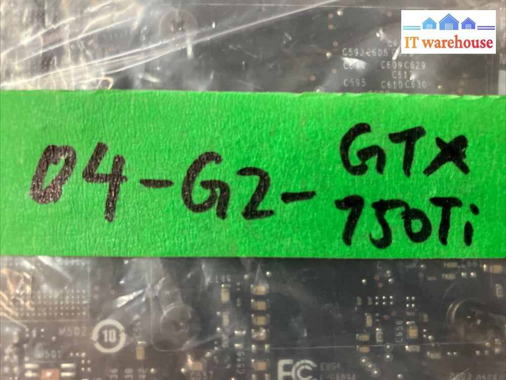 Evga Geforce Gtx 750Ti Pci-E Hdmi 2Gb Gddr5 Graphics Card (02G-P4-3751-Kr) ~