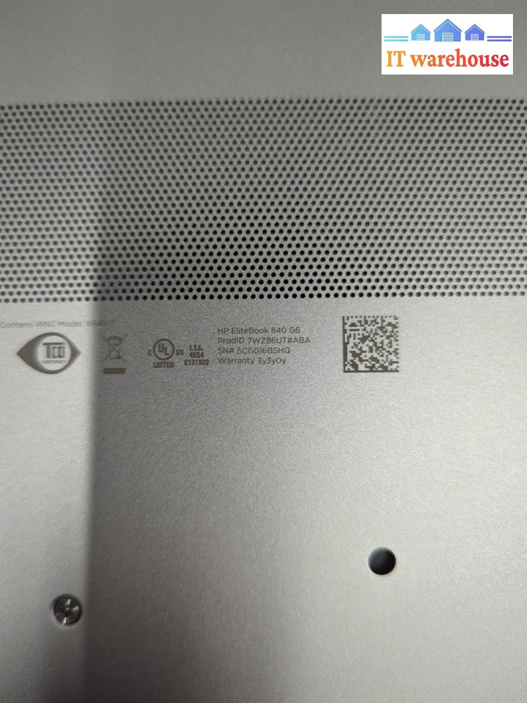 (FOR PARTS READ**)HP EliteBook 840 G6 14’’ Laptop i5-8th CPU/4G RAM/NO SSD