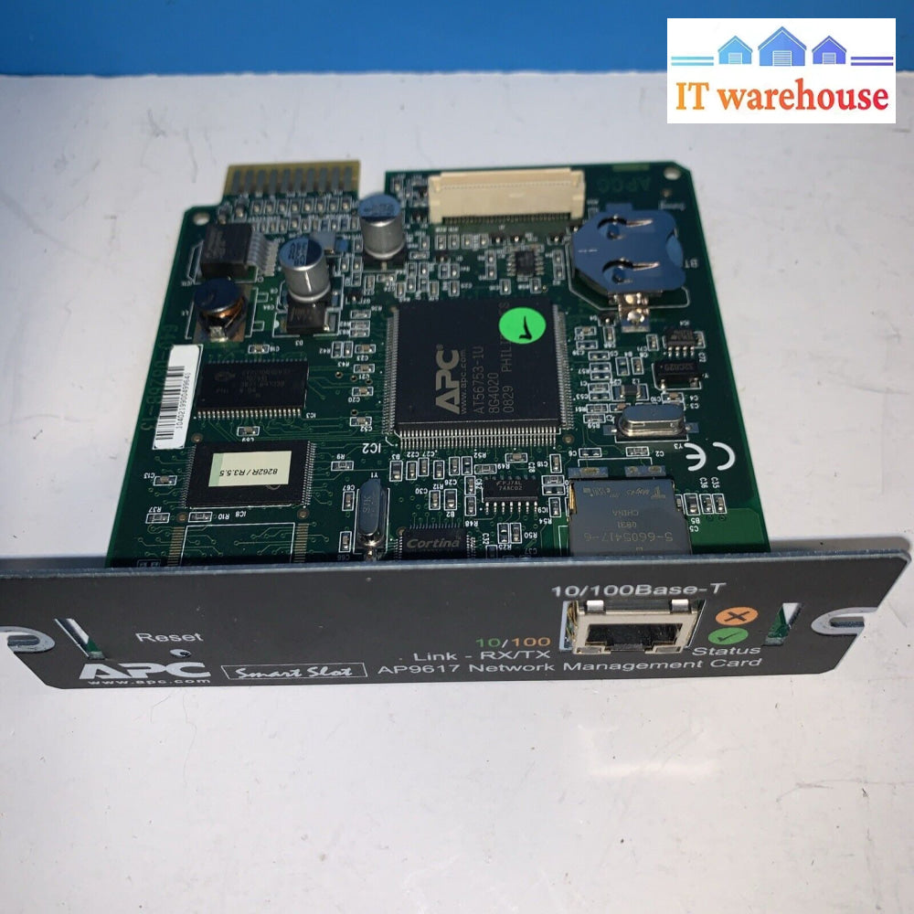 Front cover & AP9617 -- APC Smart-UPS 1000VA 670W 2U 120V SUA1000RM2U
