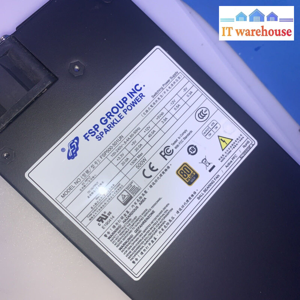 FSP DIGITAL STORM FSP500-501UN 500w Switching Power Supply PSU