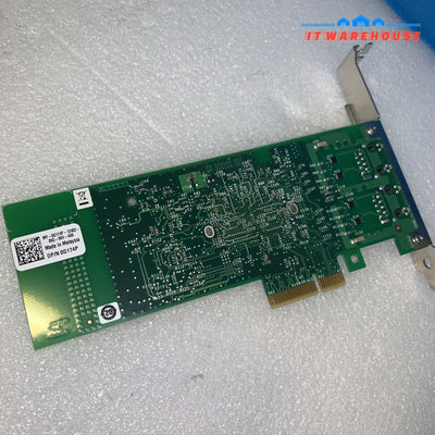 G174P Dell Intel Pro 1000 Pt 2 Port 1Gbps Pci-E Network Card 0G174P W/ Bracket