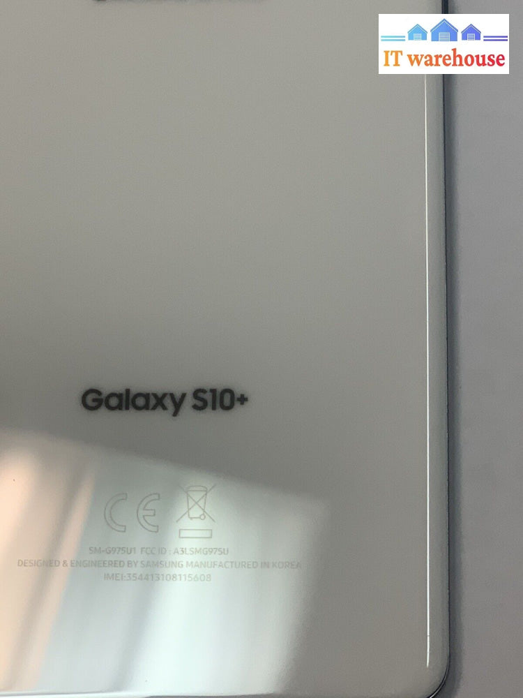 Galaxy S10 Plus SM-G975U1 (1TB) Smartphone (cracked read)