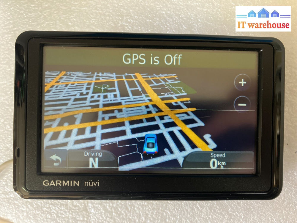 Garmin Nuvi 1390 5’ Display Gps Navigation System Maps (Bad Screen) ~
