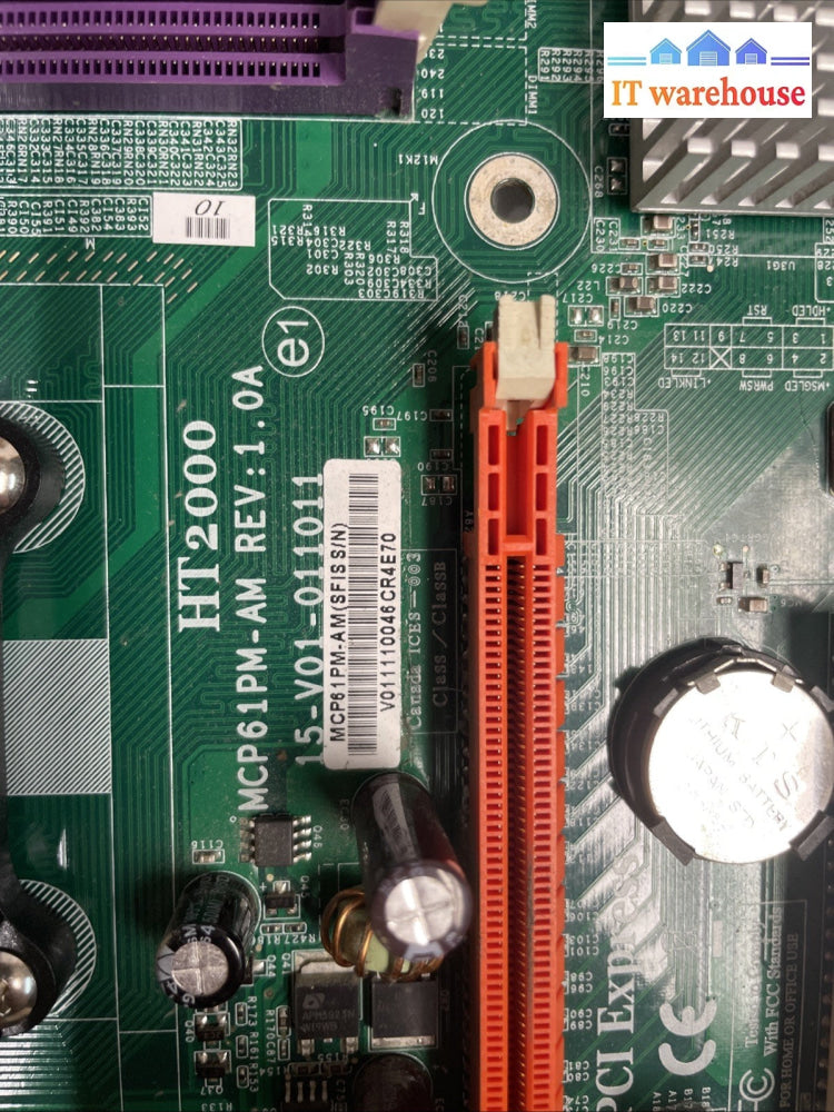 Gateway GM5470E GM5472 GM5474 GM5639E GT5422E MCP61PM-AM Motherboard + cpu