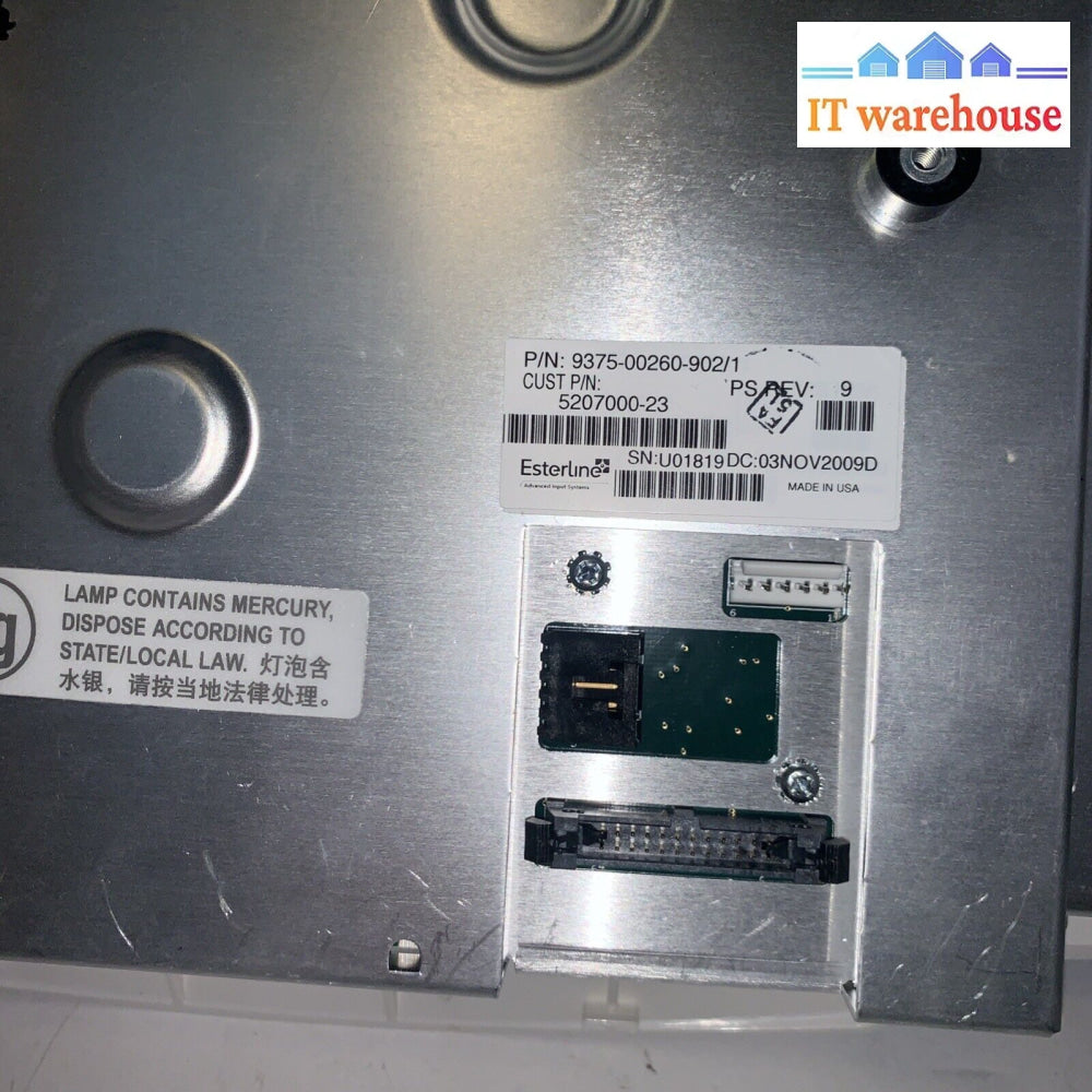 GE LOGIQ E9 UPPER OPERATOR PANEL #2