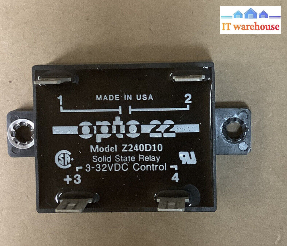 Gen 3-32V Cntl Z240D10 For Ics Medical Nci-480 Chartr Water Caloric Stimulator