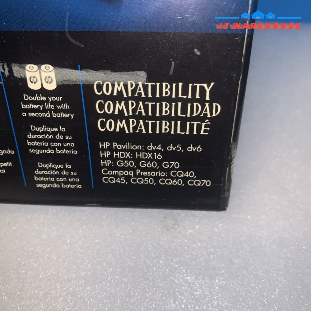 Genuine HP 6-Cell Laptop Battery MU06 MU09 for Pavilion dv4 dv5 dv6 G60 G70 CQ40
