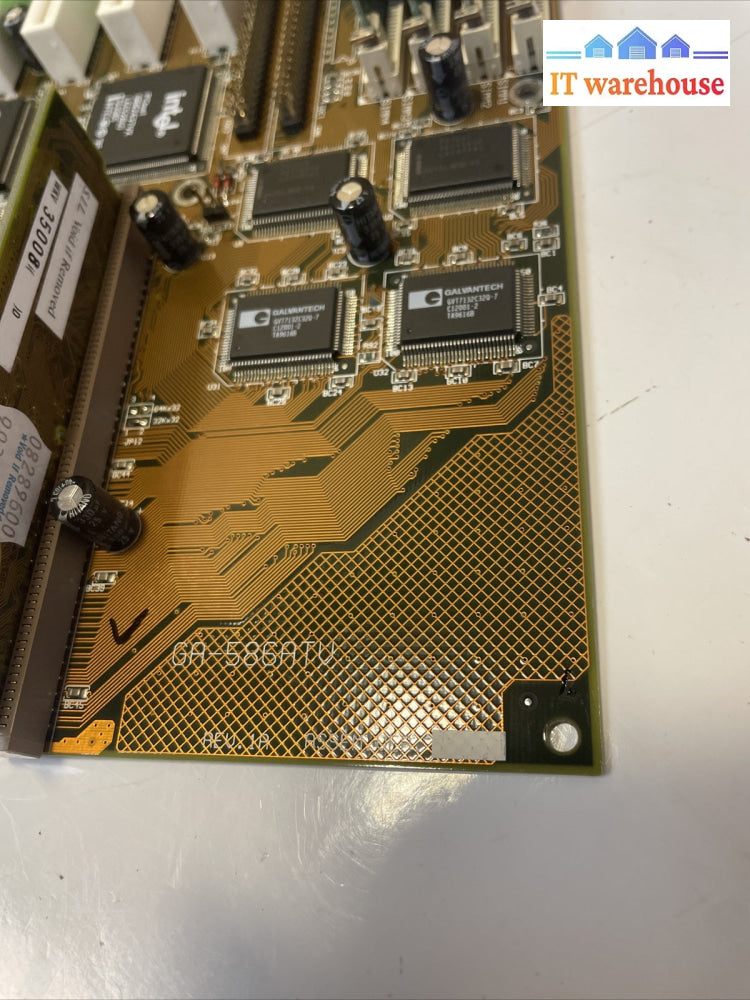 Gigabyte GA-586ATV Socket 7 Motherborad w / CPU +Ram