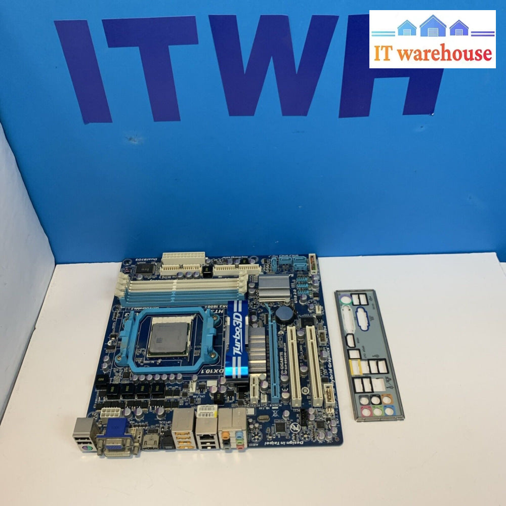 Gigabyte GA-880GM-UD2H Motherboard AMD 880G socket AM3 DDR3 + Athlon II 640 CPU