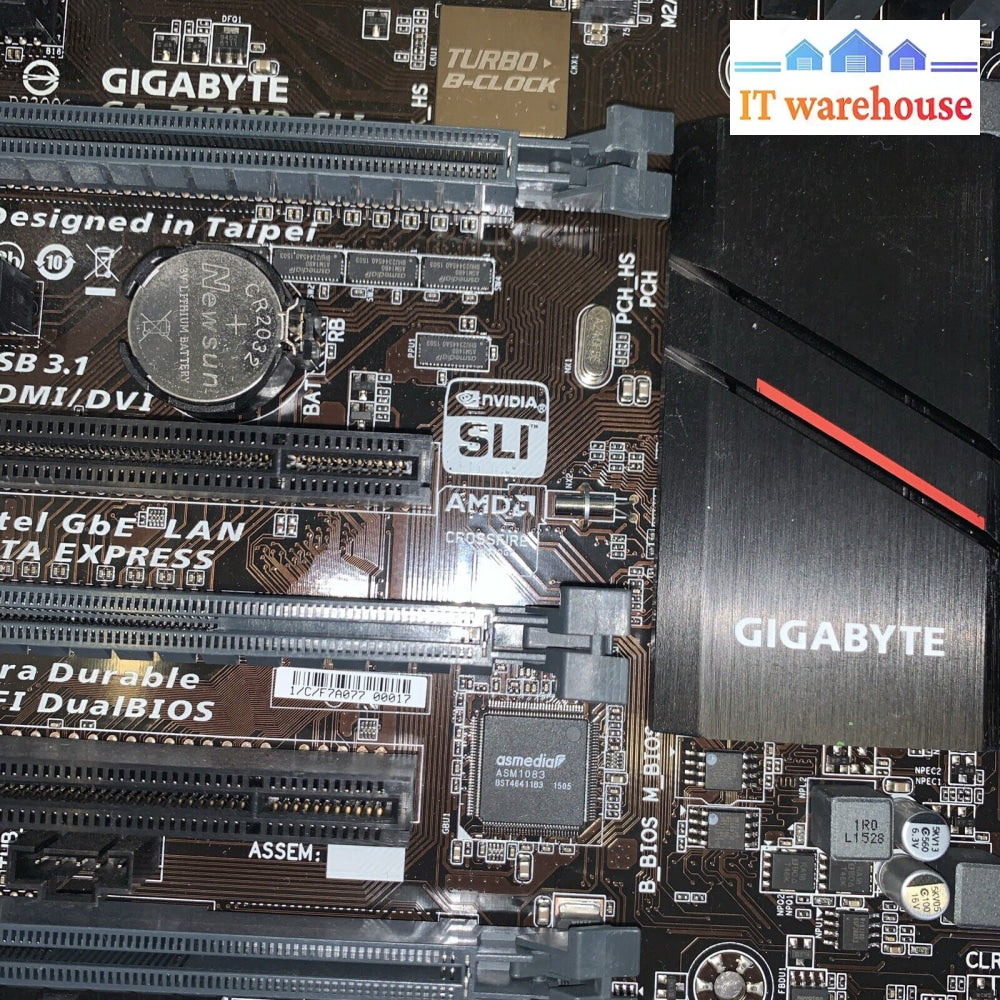 Gigabyte Ga-Z170Xp-Sli (Supports I3/I7 Ddr4 64G) Lga1151 Motherbroad