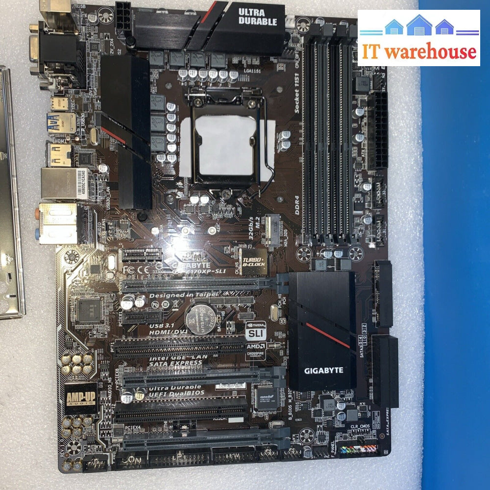 Gigabyte Ga-Z170Xp-Sli (Supports I3/I7 Ddr4 64G) Lga1151 Motherbroad