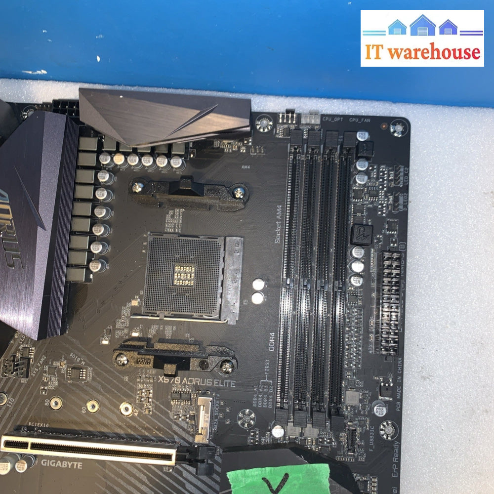 Gigabyte X570 AORUS ELITE AM4 motherboard (not boot)