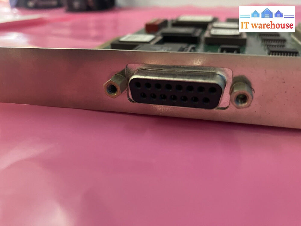 ~ Gmi 05G100125 Mlt2-194V 31 Pin Edge Connector W/ D-Sub Connector Db-15 (Da-15)