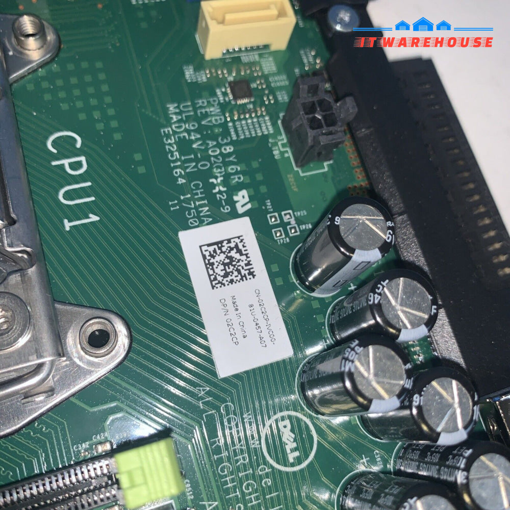 Grade A ~ Dell 2C2CP 02C2CP R630 Server Motherboard + 2 x Xeon E5-2650V4 CPU