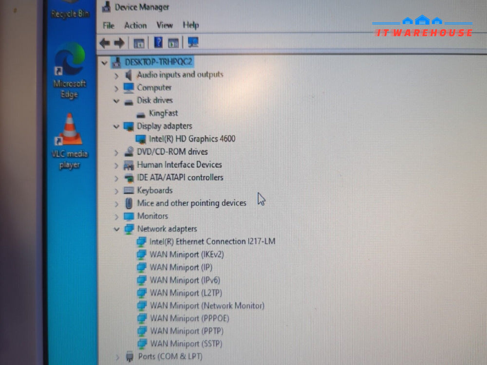 (Grade A) Hp Elitedesk 800 G1 Sff Pc I5-4590 Cpu/16Gb Ram/240Gb Ssd/ Win10 -