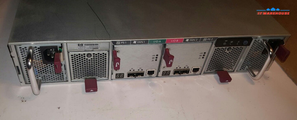 (Grade A) Hp Storageworks Eva4400 12-Bay Storage Shelf Array Ag638-63011 Ag638B