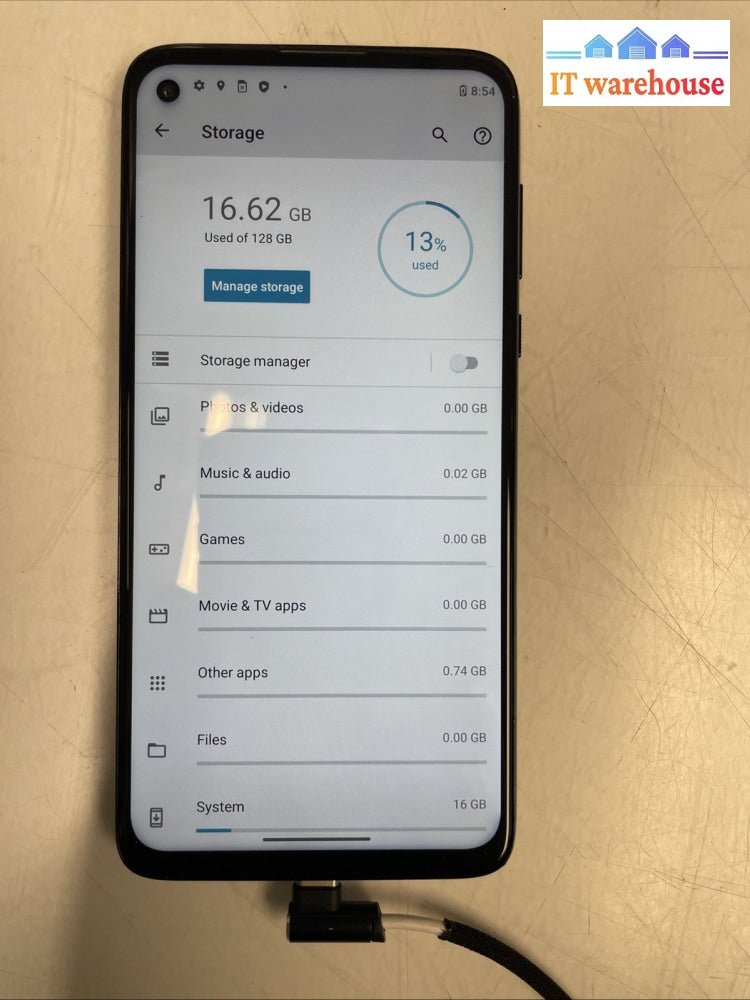 Grade A Motorola Moto G8 plus 128G (Unlocked) Smartphone Tested +