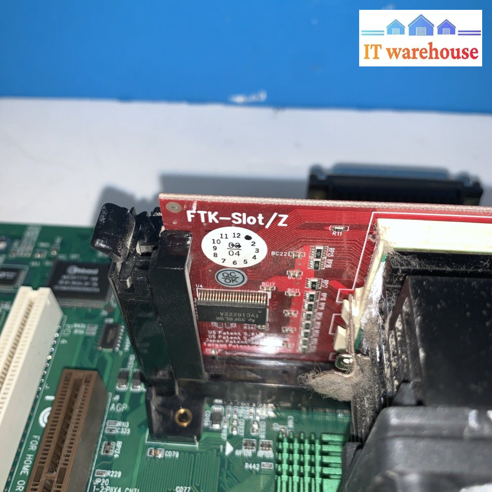 Grade A ~ Super Micro Computer P6SBA Motherboard Intel P3 1000MHZ CPU