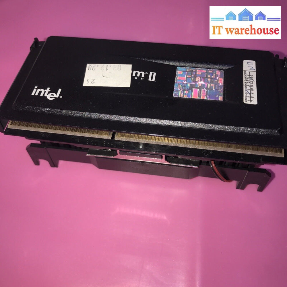 Grade A ~ Vintage Intel Pentium Ii 266Mhz Sl2Hd Cpu Processor