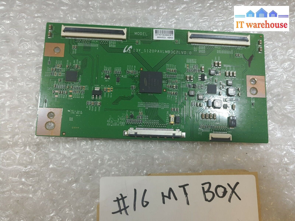 - Haier 55M600CF T-CON BOARD 13Y_S120PAVLMB3C2LV0.0