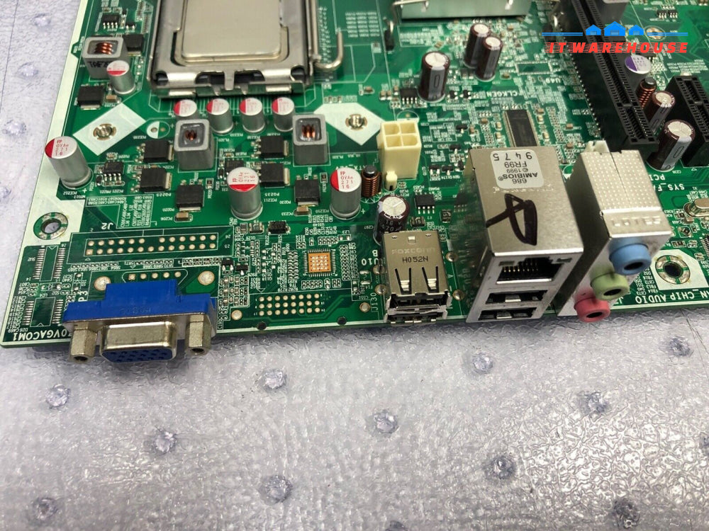 ~ HP 608883-002 Socket 775 Motherboard - H-IG41-uATX W/ E5700 CPU @@@