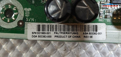 - Hp Compaq 6000 Pro Motherboard 531965-001 503362-001 W/Q9500 Cpu @@@