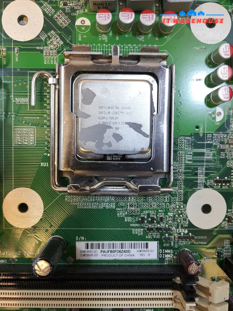 - HP Compaq 8000 Elite CMT Motherboard W/E8400 CPU 536883-001 536455 TESTED