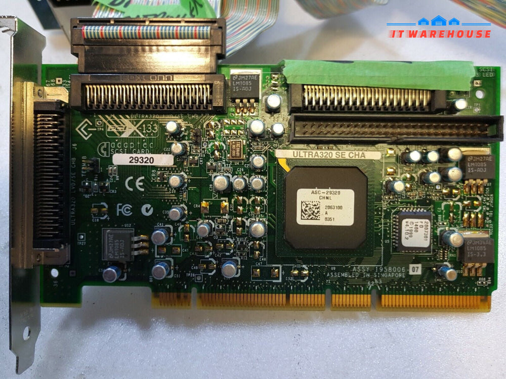 - HP DAT160 450446-001 3.5" SCSI TAPE DRIVE W/ Adaptec 1958006 Ultra 320 Card