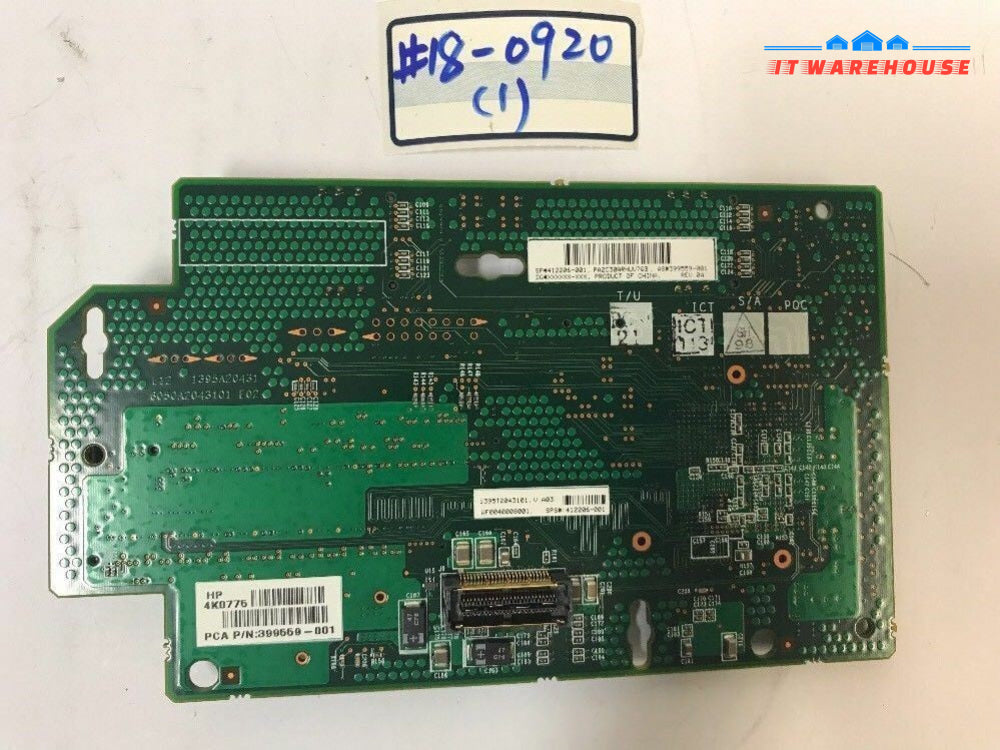 - HP DL360G5 Smart Array 412206-001 / 399559-001 P400i with 256MB Cache