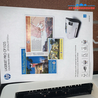 HP Laserjet CP1525NW Wireless Color Laser Printer (Page Count 1.4K) No Toner