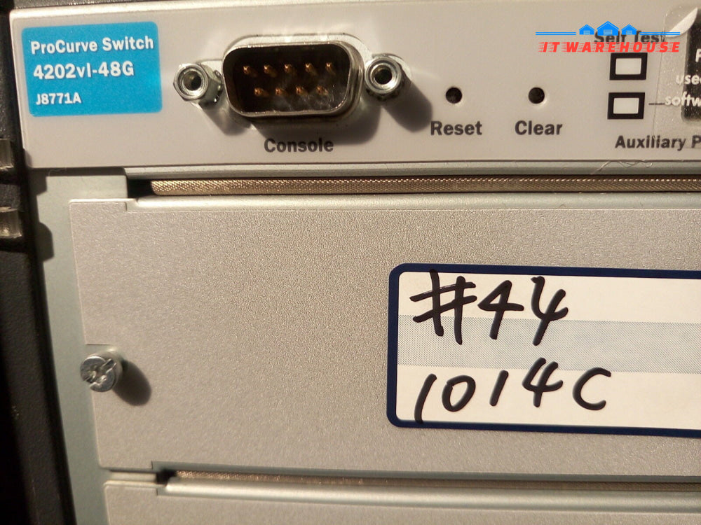- HP ProCurve Switch 4202vl-48G J8771A RSVLC-0507 @@@