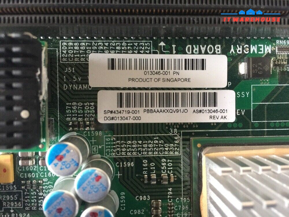 - HP ProLiant ML370 G5 434719-001 013046-001 Motherboard