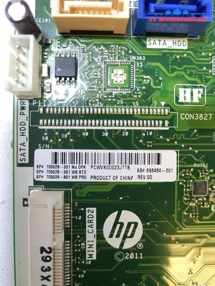 - HP TouchSmart EVNY 23 All-In-One Motherboard IPISB-NK 705028-001 (AS IS)