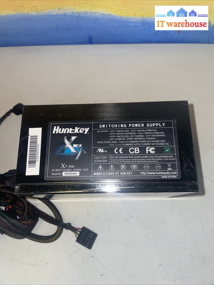 Huntkey X7-900 Power Supply 900W